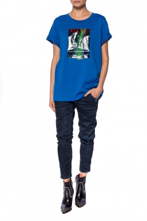 T-shirt with a print, zdjęcie 2 T-shirt with a print od Diesel